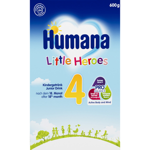 Суміш суха молочна дитяча HUMANA (Хумана) 4 Little Heroes з 18 місяців 600 г